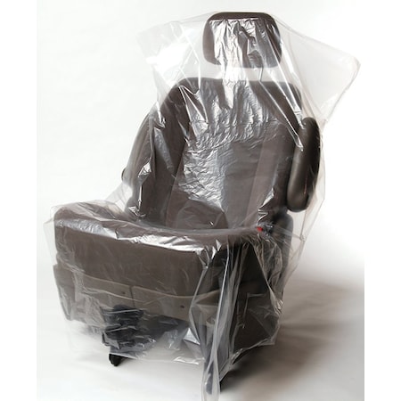 Car Dealer Depot Caats Standard Seat Covers (.5 Mil), 38" X 32", 500 Per Roll Pk 1061